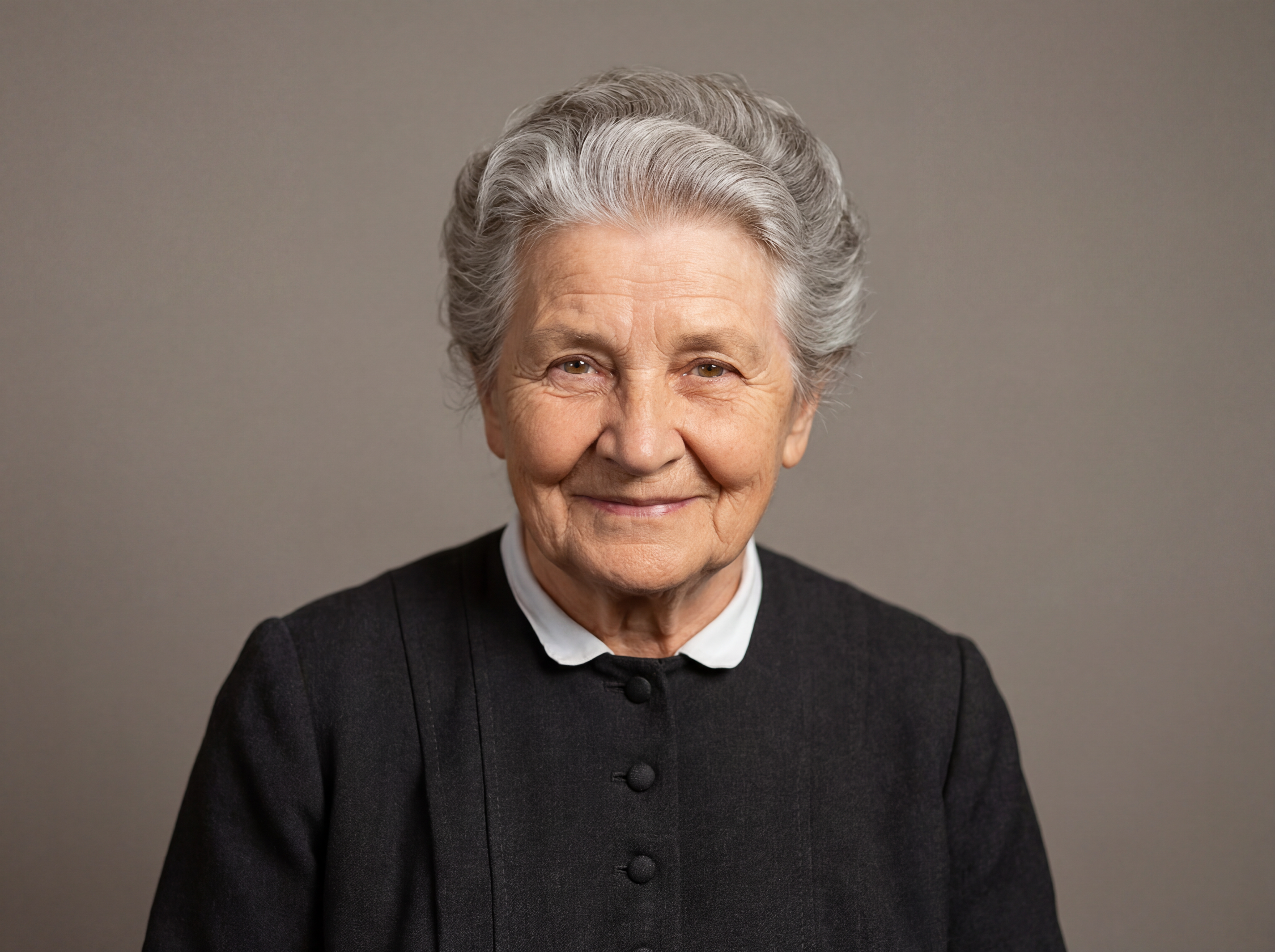 Restored family photo with enhanced clarity, removed damage, and improved quality using AI photo restoration